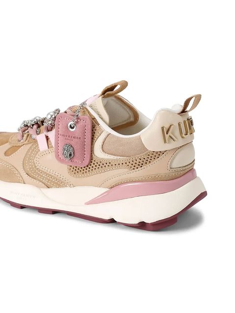 Kurt Geiger London sneakersy skórzane Kurt Runner kolor beżowy 5064348219