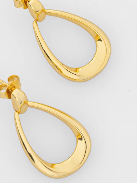 Answear.LAB kolczyki srebrne pozłacane