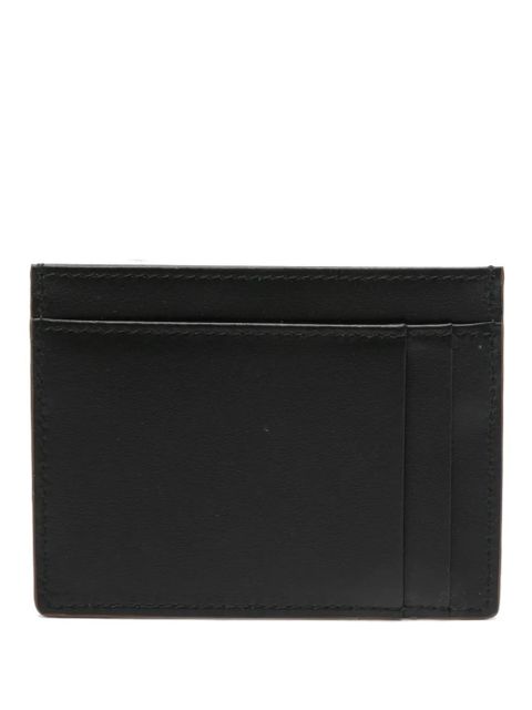 Miu Miu logo-debossed cardholder - Black - zdjęcie produktu nr 2