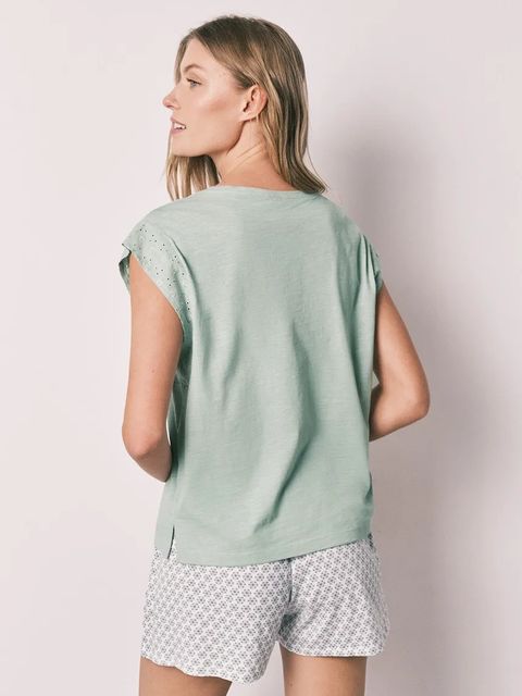 women'secret piżama dwuczęściowa damska bawełniana - zdjęcie produktu nr 1