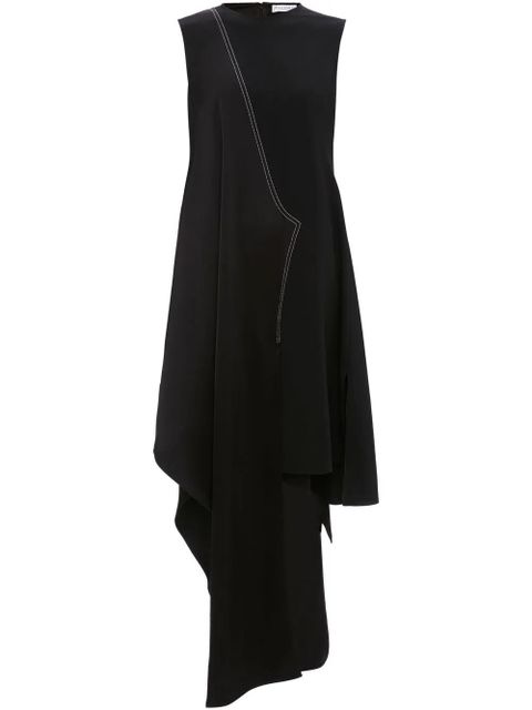 JW Anderson sleeveless asymmetric dress - Black - zdjęcie produktu nr 1