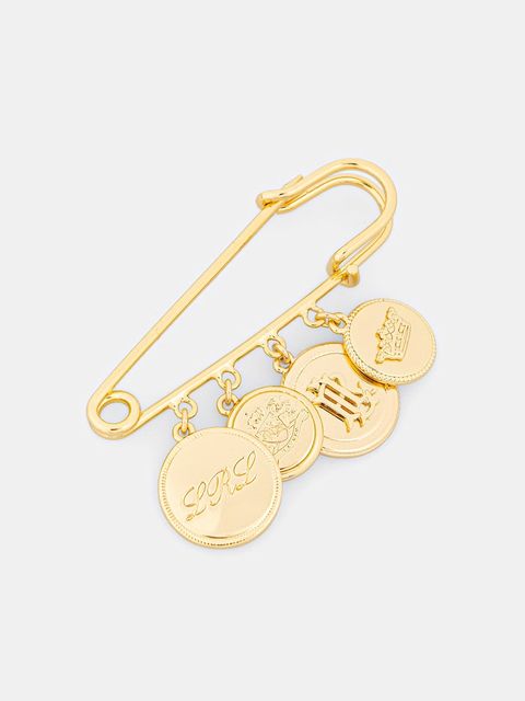 Lauren Ralph Lauren broszka damska metalowa SPRING 26 PINS - zdjęcie produktu nr 1