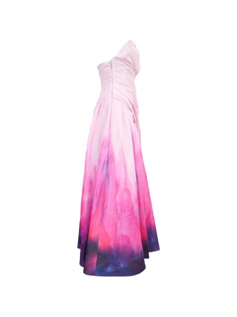 Acler Greenholm one-shoulder maxi dress - Pink