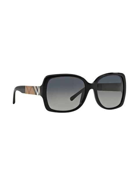 Burberry Eyewear Vintage Check sunglasses - Black - zdjęcie produktu nr 2