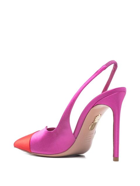 Aquazzura Gia Sling slingback point-toe pumps - Pink