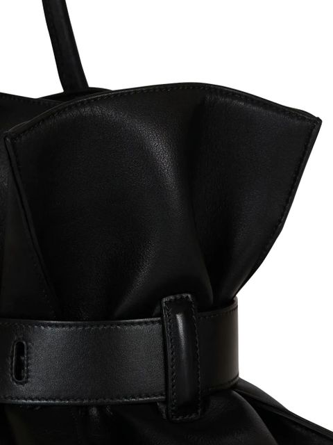 Balmain large Anthem buckled shoulder bag - Black
