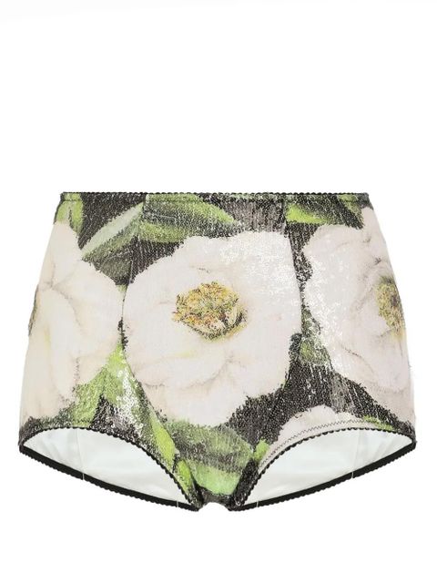 Dolce & Gabbana DNA floral-print briefs - White - zdjęcie produktu nr 1