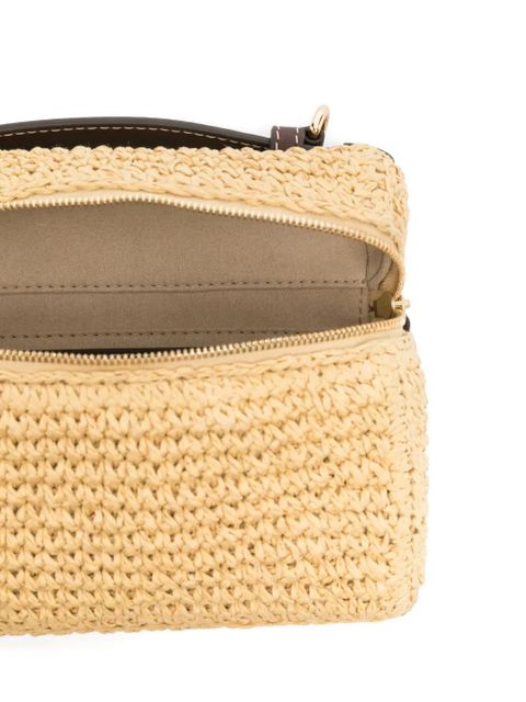 Tory Burch raffia mini bag - Neutrals