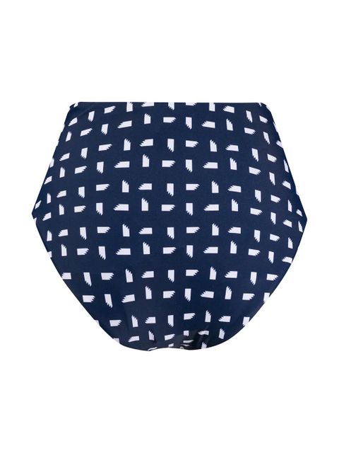Self-Portrait high-waisted bikini bottoms - Blue - zdjęcie produktu nr 2