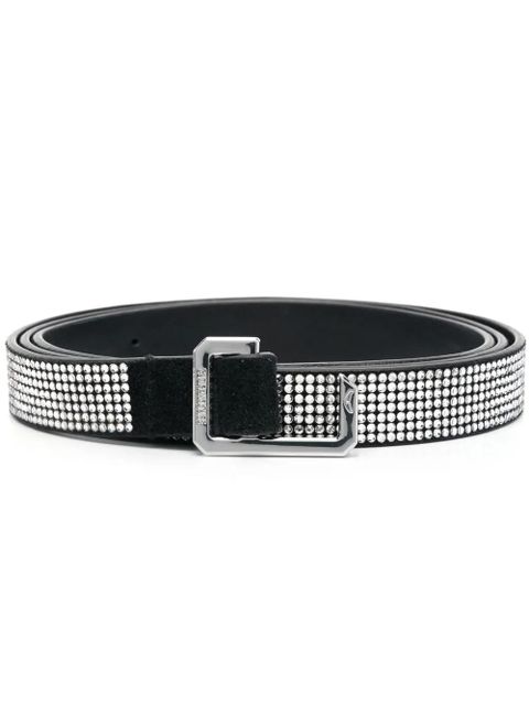 Zadig&Voltaire La Cecilia 15mm crystal belt - Black - zdjęcie produktu nr 1