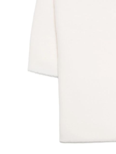 TOTEME frayed -trim classic scarf - White - zdjęcie produktu nr 2