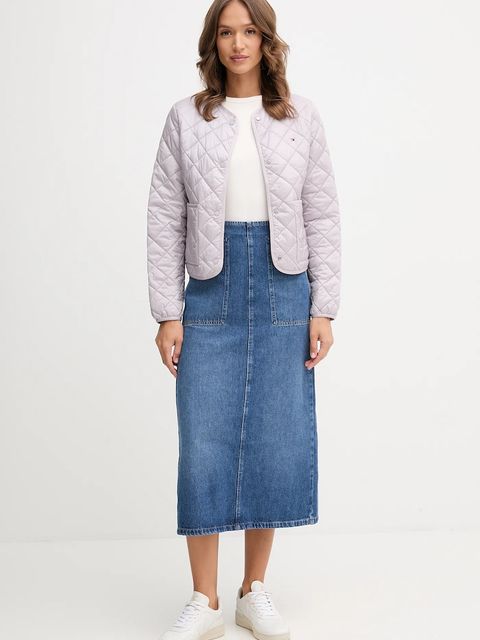 Tommy Hilfiger t-shirt damski kolor beżowy WW0WW47308