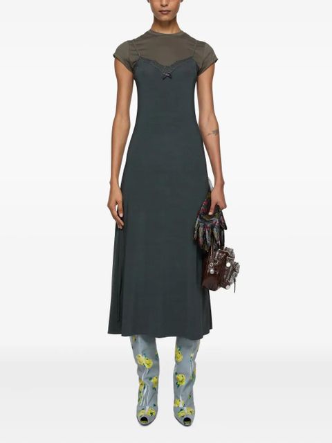 Acne Studios layered dress - Green