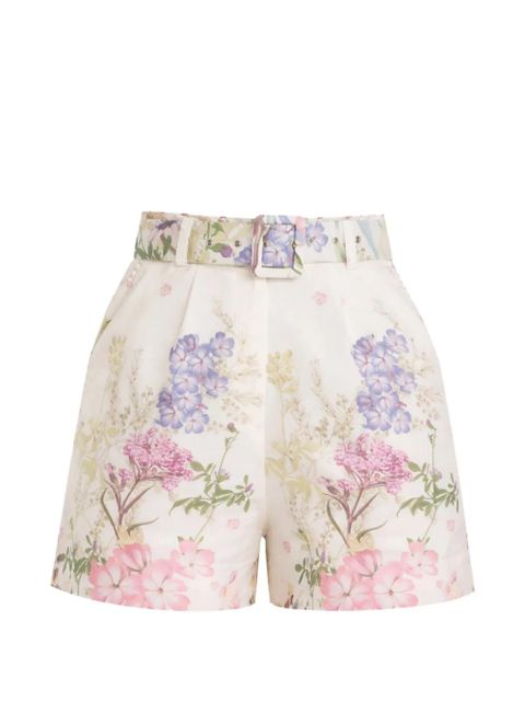 Charo Ruiz Ibiza Pansy belted shorts - Neutrals - zdjęcie produktu nr 1