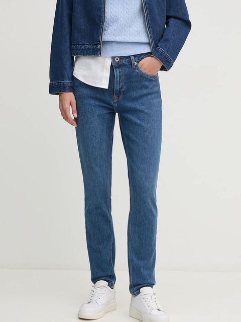 Pepe Jeans jeansy TAPERED JEANS HW VIOLET - zdjęcie produktu nr 1