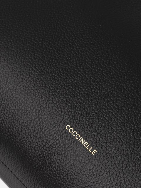 Coccinelle torebka skórzana kolor czarny E1 M50 13 02 01