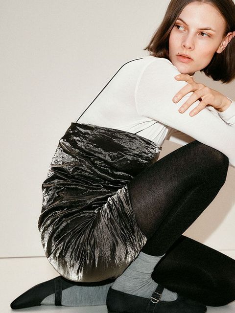 Vagabond Shoemakers baleriny zamszowe JOLIN kolor czarny 5608.040.20