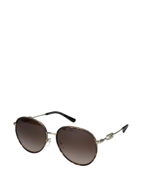 Michael Kors oval logo sunglasses - Brown - zdjęcie produktu nr 1