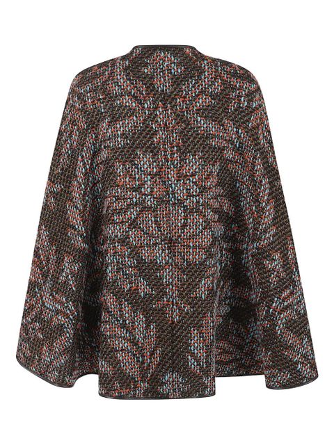 ETRO patterned cape - Brown - zdjęcie produktu nr 2