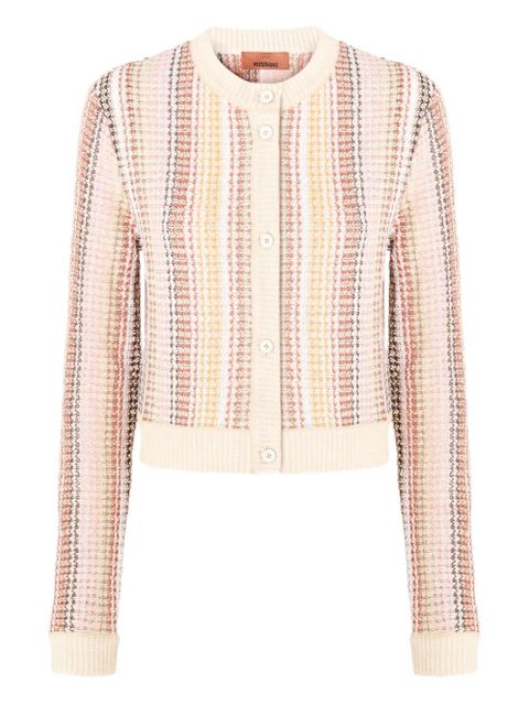 Missoni cropped cardigan - Neutrals - zdjęcie produktu nr 1