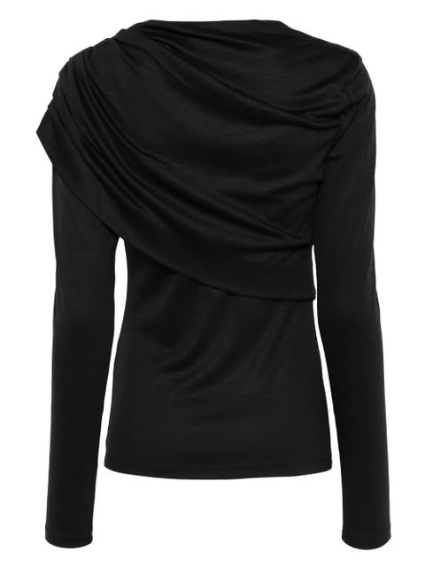ISABEL MARANT Asna long-sleeve top - Black - zdjęcie produktu nr 2