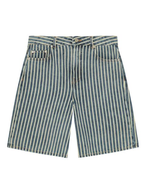GANNI striped shorts - Blue - zdjęcie produktu nr 1