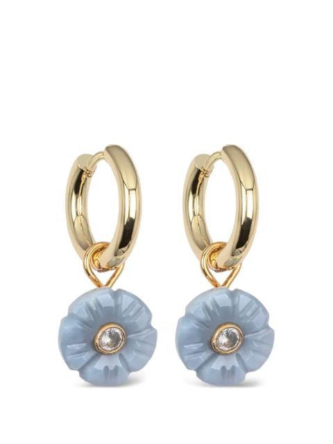 Jennifer Behr Lillian flower earrings - Gold - zdjęcie produktu nr 1