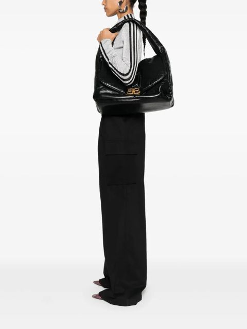 Balenciaga large Monaco shoulder bag - Black - zdjęcie produktu nr 2