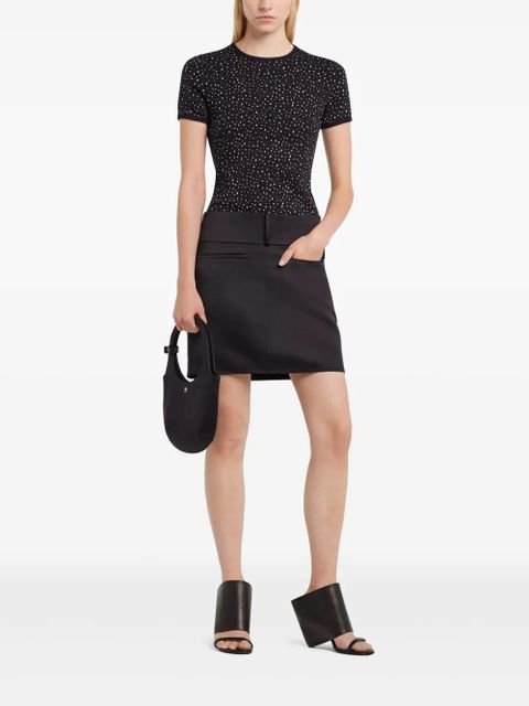 Courrèges Medusa t-shirt - Black