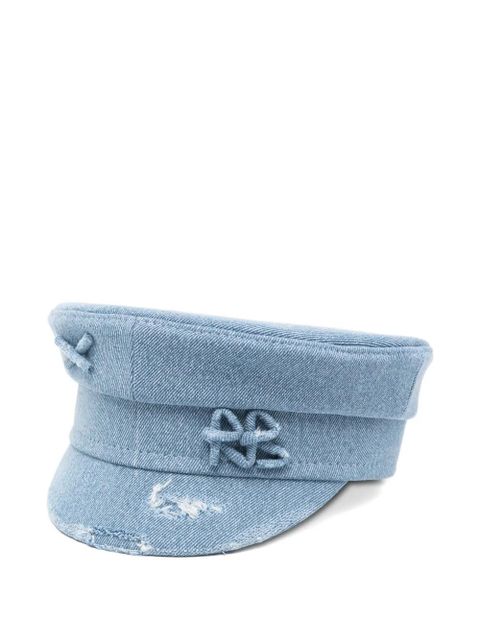 Ruslan Baginskiy frayed hat cap - Blue - zdjęcie produktu nr 1