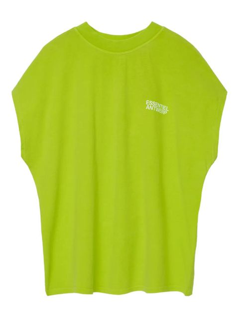 Essentiel Antwerp 99 number-print top - Green - zdjęcie produktu nr 1