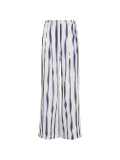 Marie Oliver Macbee sailor stripe trousers - White - zdjęcie produktu nr 1