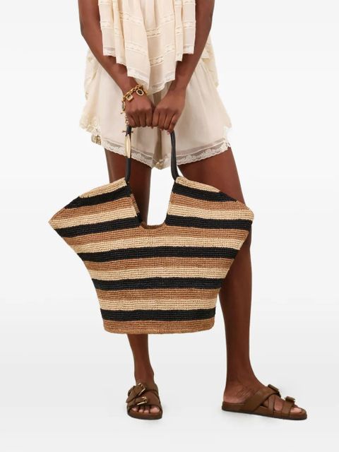 ZIMMERMANN Goldentime beach bag - Neutrals