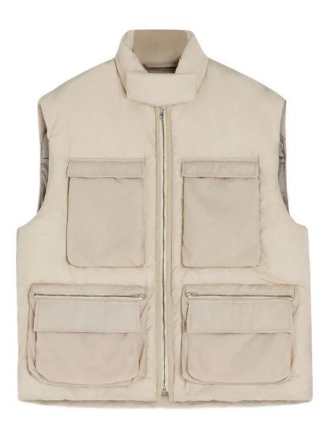 LEMAIRE quilted pocket gilet - Neutrals - zdjęcie produktu nr 1