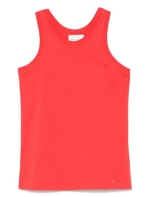 LouLou de Saison cotton tank top - Red - zdjęcie produktu nr 1