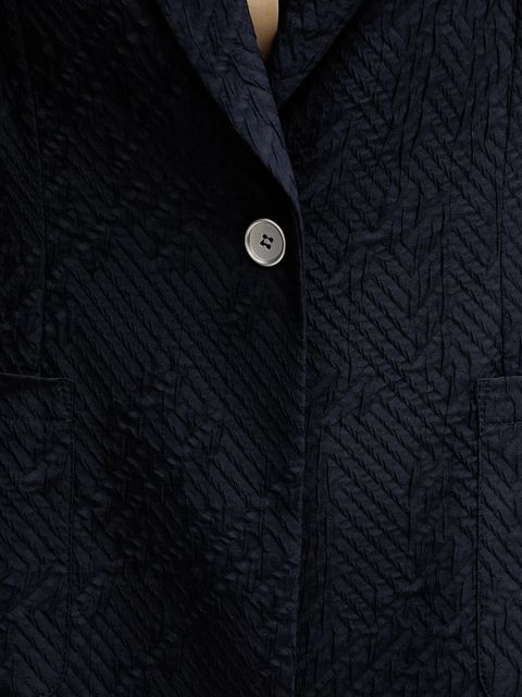 Joseph Ribkoff marynarka kolor granatowy jednorzędowa gładka 261196