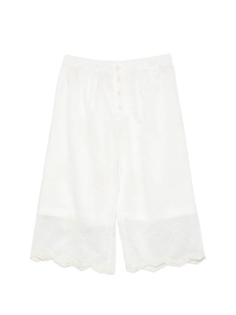 OUR LEGACY Frill bermuda shorts - Neutrals - zdjęcie produktu nr 1
