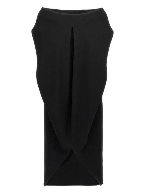 The Row off-the-shoulder dress - Black