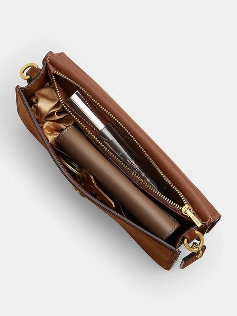 Coach torebka zamszowa Suede Elora