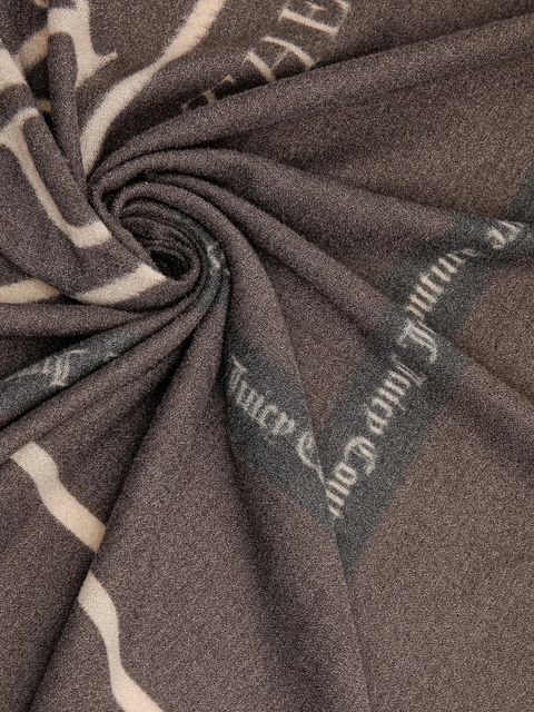Juicy Couture chusta Pashmina damska kolor brązowy wzorzysta AIJFO8612WPO - zdjęcie produktu nr 2