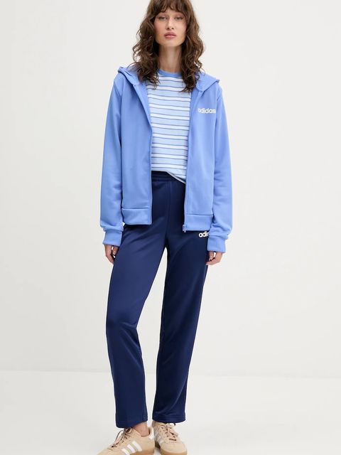 adidas dres Linear damski kolor fioletowy JX0521