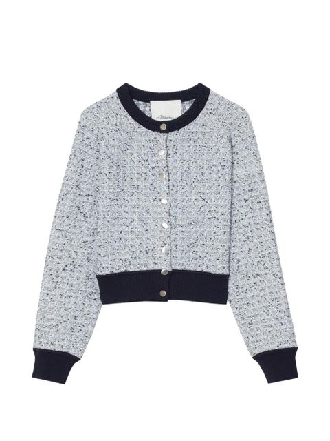 3.1 Phillip Lim round-neck button cardigan - Blue - zdjęcie produktu nr 1