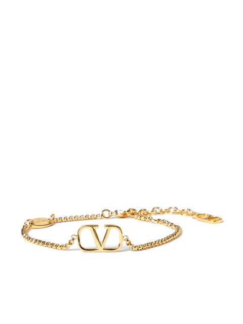 Valentino Garavani VLogo Signature chain bracelet - Gold