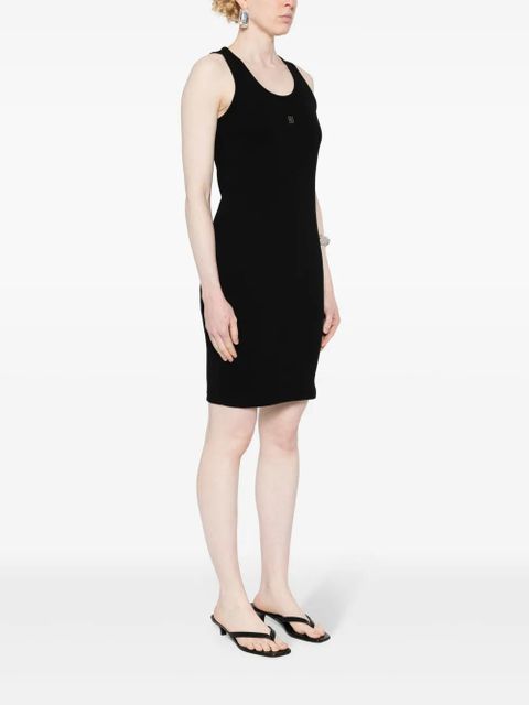 Givenchy 4G-motif ribbed mini dress - Black
