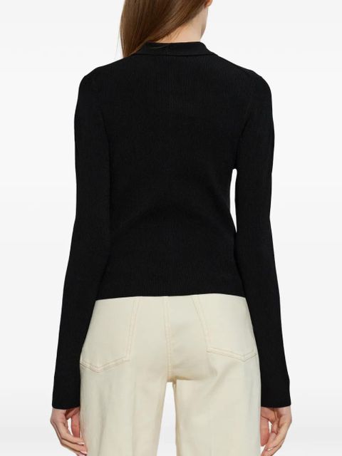 Victoria Beckham zip cardigan - Black