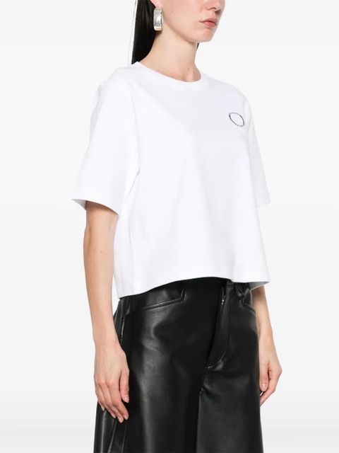Alexander McQueen logo-print T-shirt - White