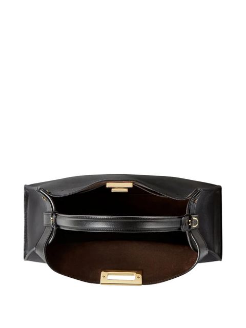 FENDI Way leather shoulder bag - Black