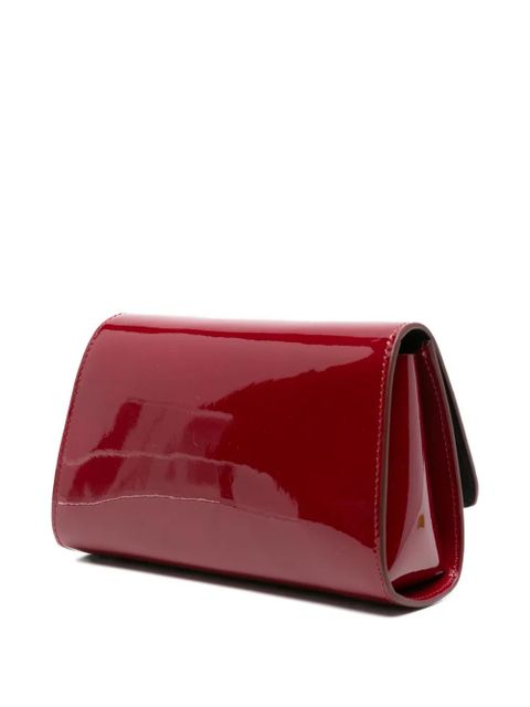 Giuseppe Zanotti leather crystal-embellished bag - Red