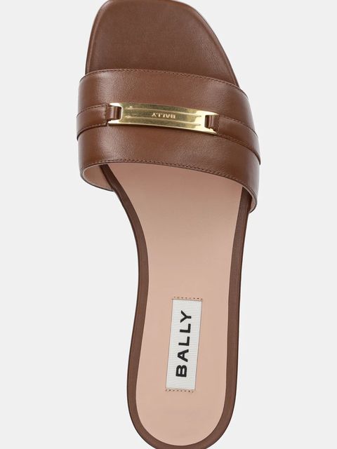 Bally klapki skórzane