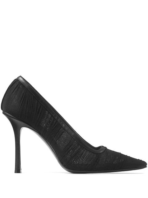 Jimmy Choo 100mm Lotta pumps - Black - zdjęcie produktu nr 1